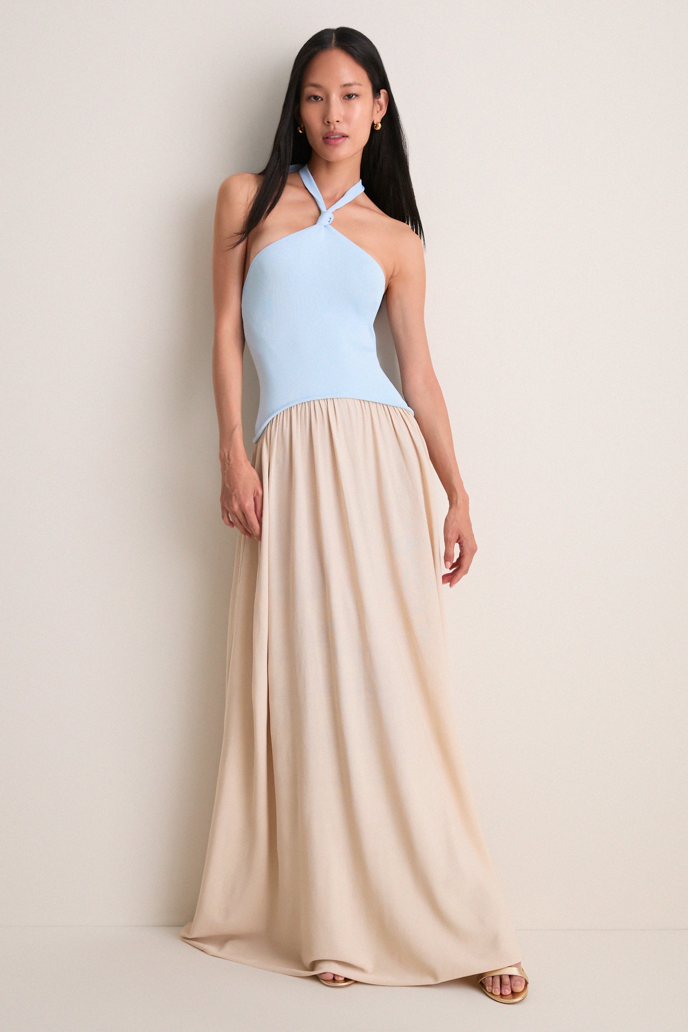 Seabreeze Dune Jordan Halter Dress