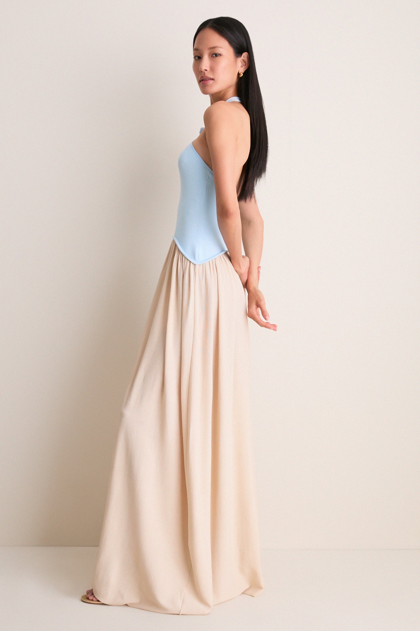 Seabreeze Dune Jordan Halter Dress