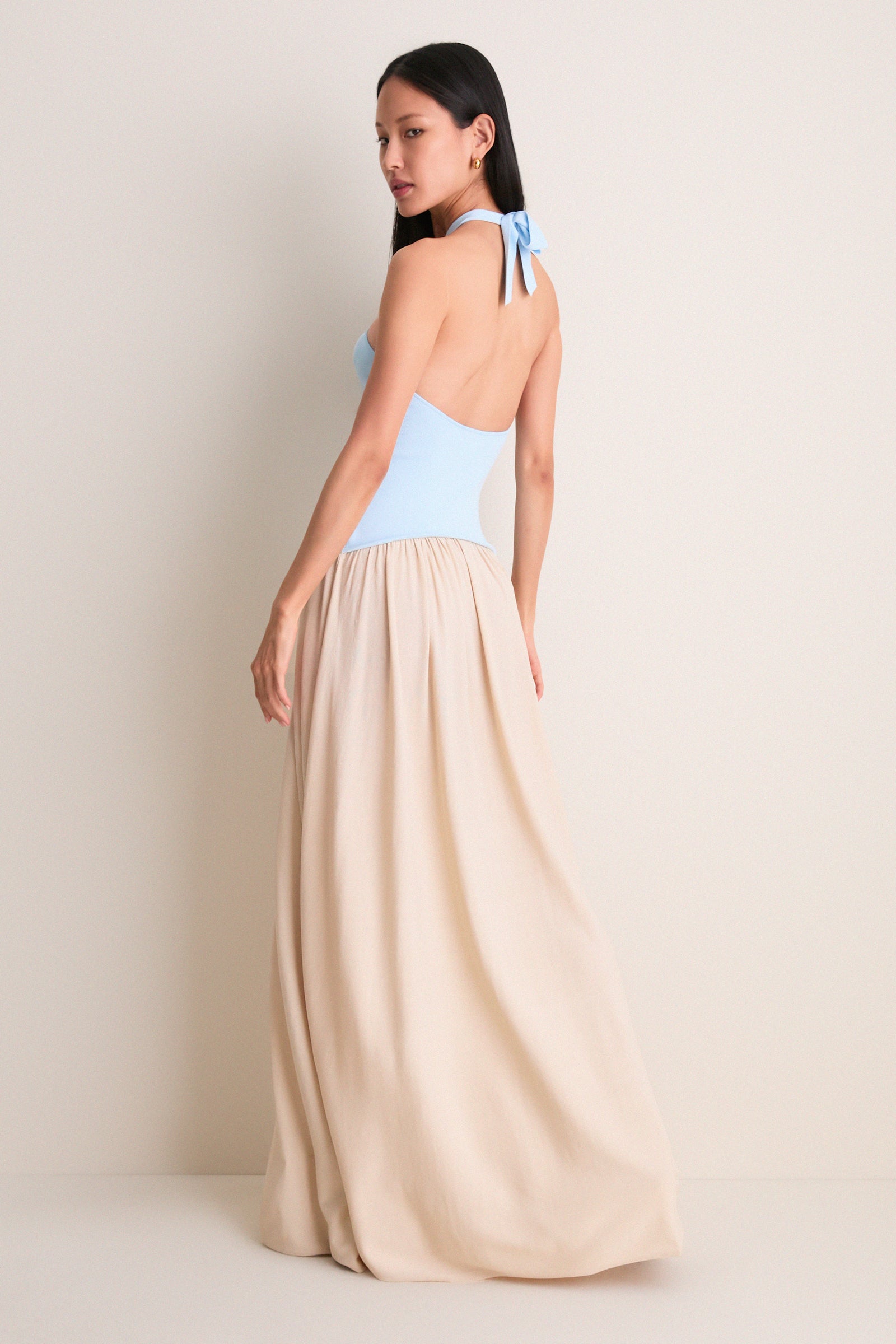Seabreeze Dune Jordan Halter Dress