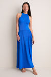 Olympian Blue Isola Maxi Dress