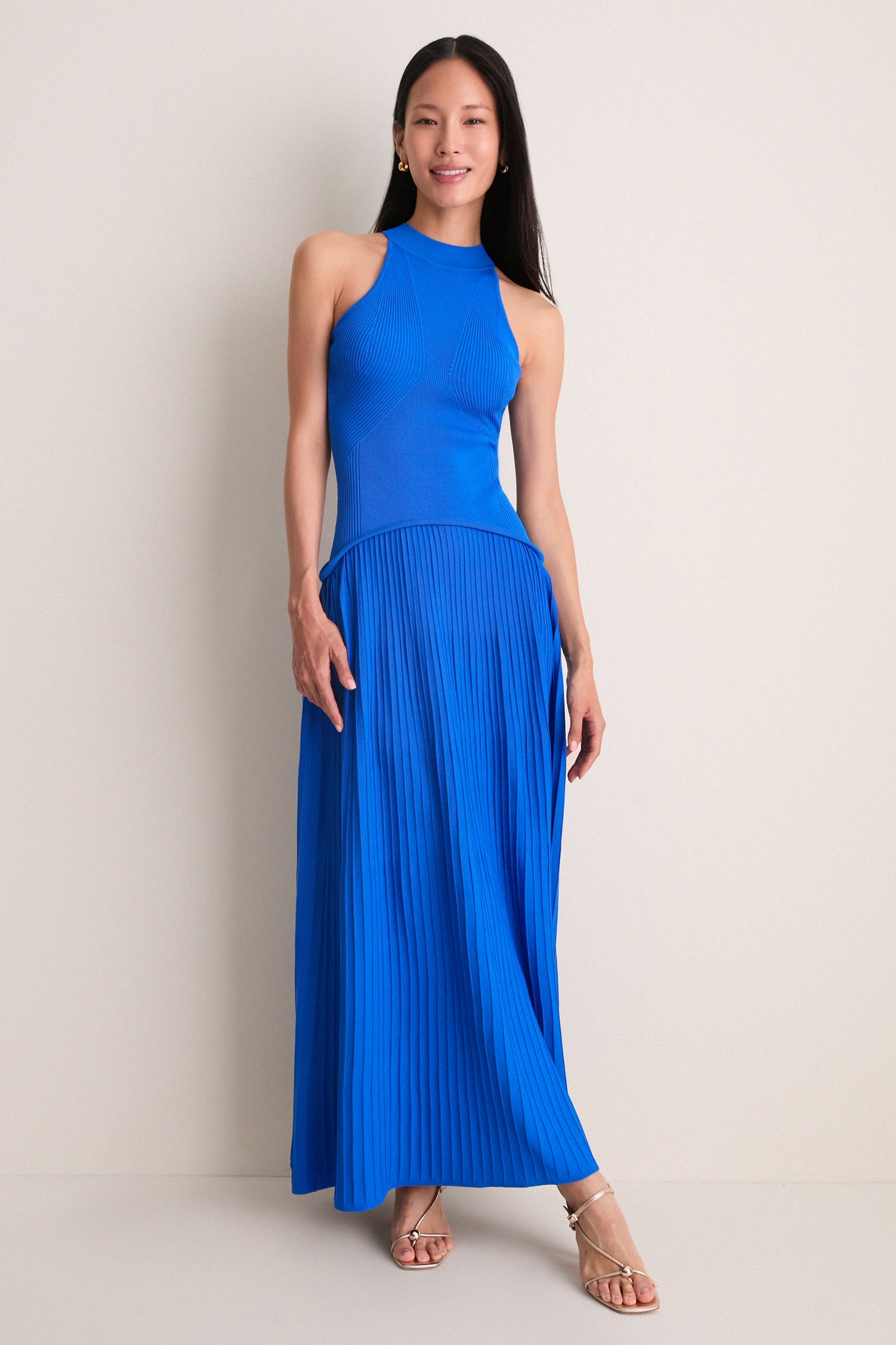 Olympian Blue Isola Maxi Dress
