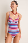 Technicolor Mosaic Taylor One Piece