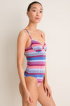 Technicolor Mosaic Taylor One Piece