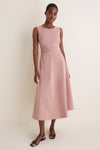 Pink Gentile Midi Dress