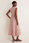 Pink Gentile Midi Dress