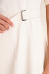 Ecru Caladio Midi Dress