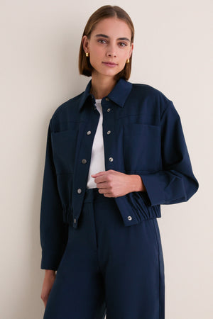 Navy Cano Jacket