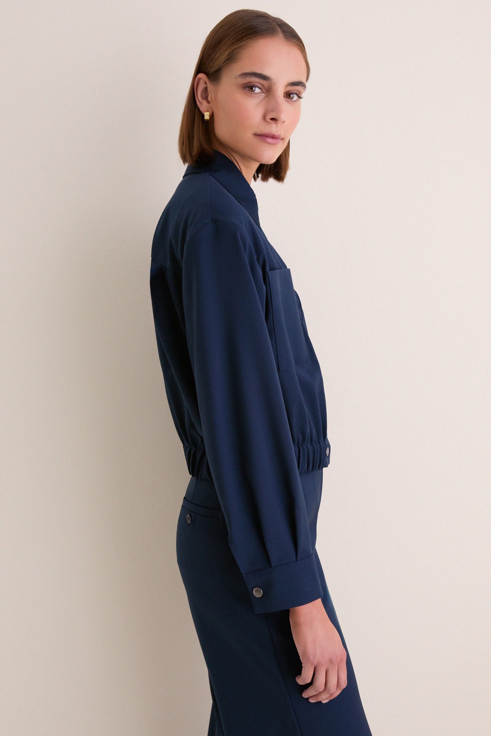 Navy Cano Jacket