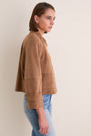 Hazelnut Abito Leather Jacket