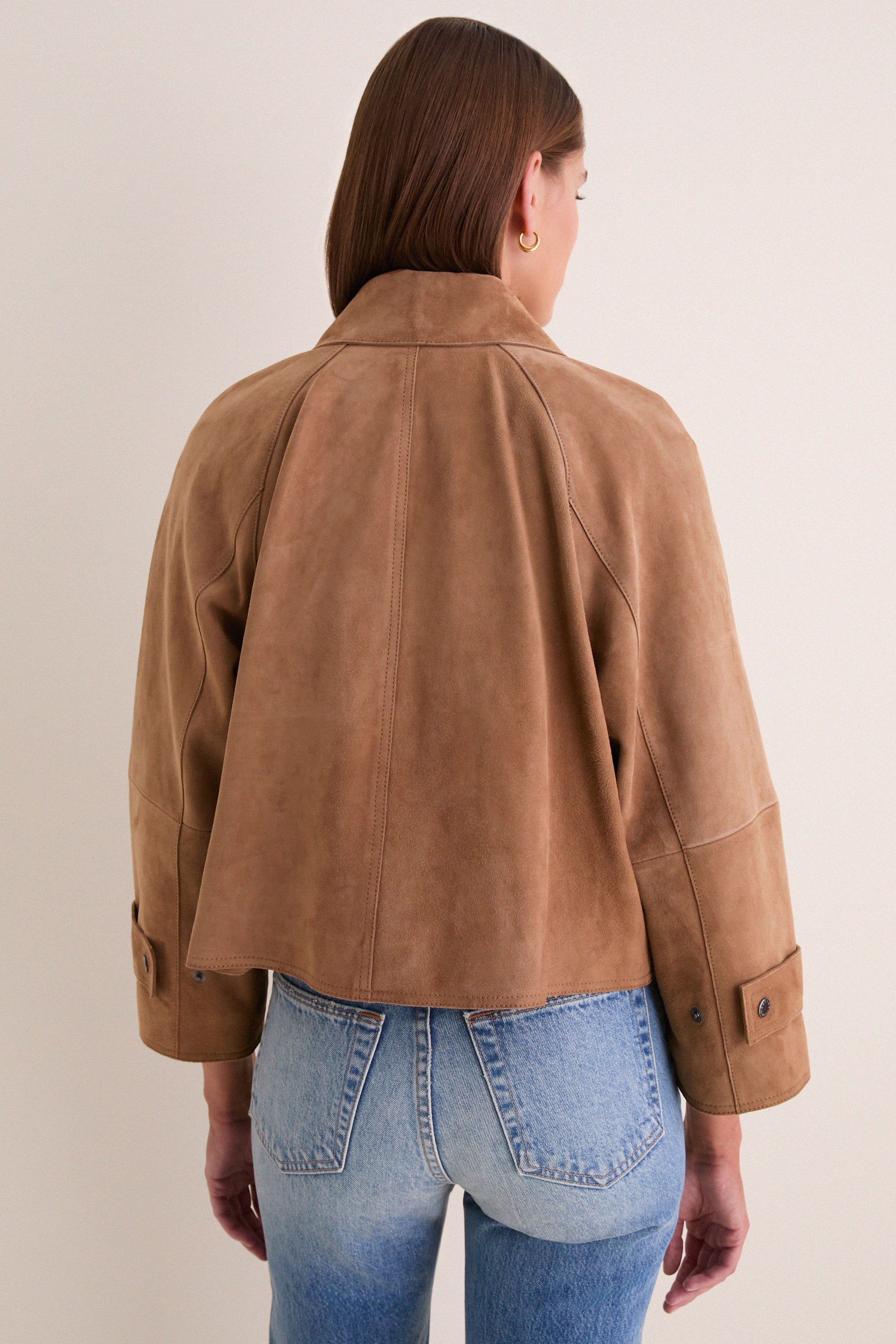 Hazelnut Abito Leather Jacket