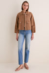 Hazelnut Abito Leather Jacket