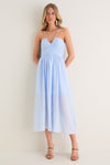 Sky Blue Rumi Midi Dress
