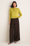 Pear Cashmere Silk Sleeveless Ava Shell