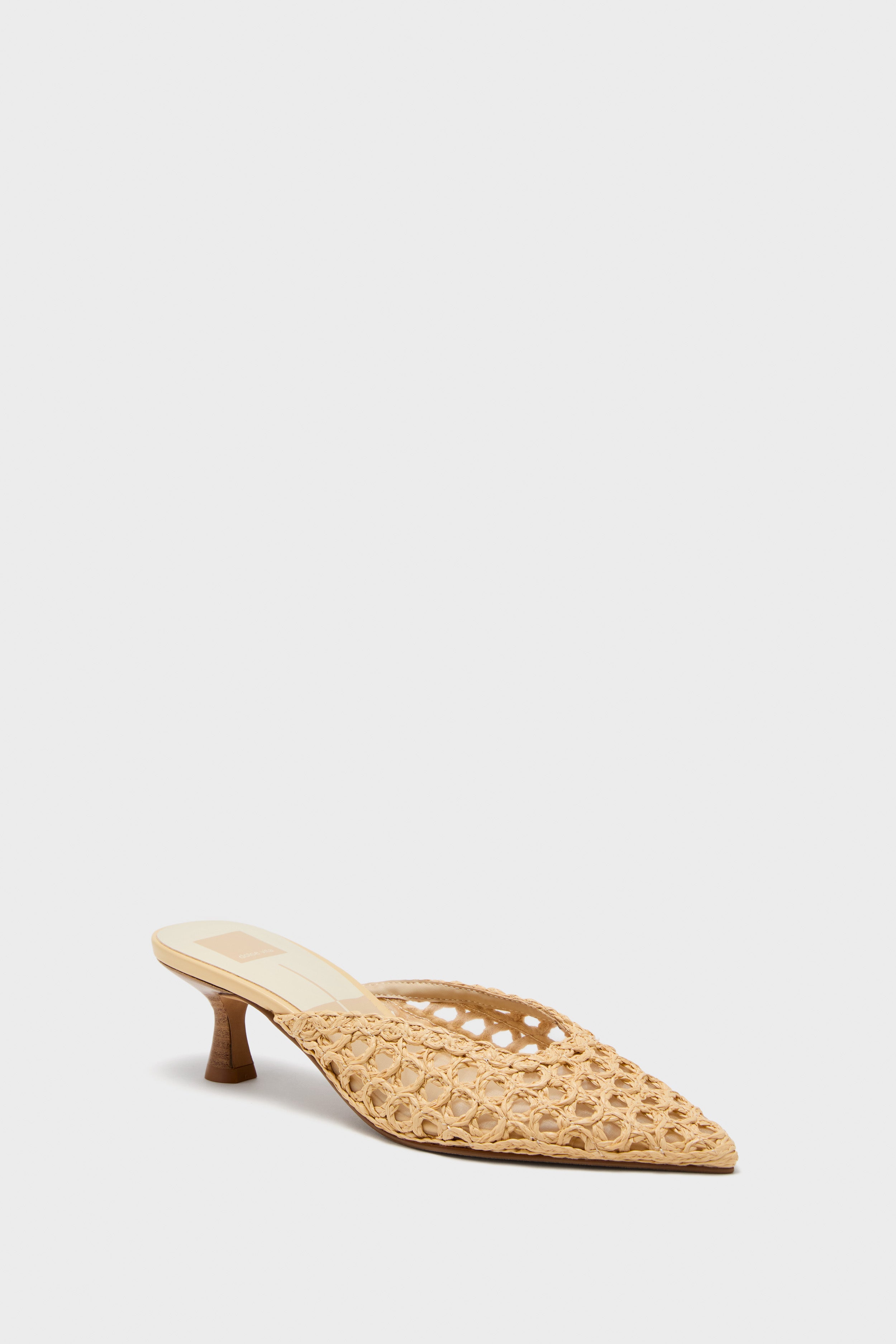 Natural Cleo Loop Heels | Dolce Vita