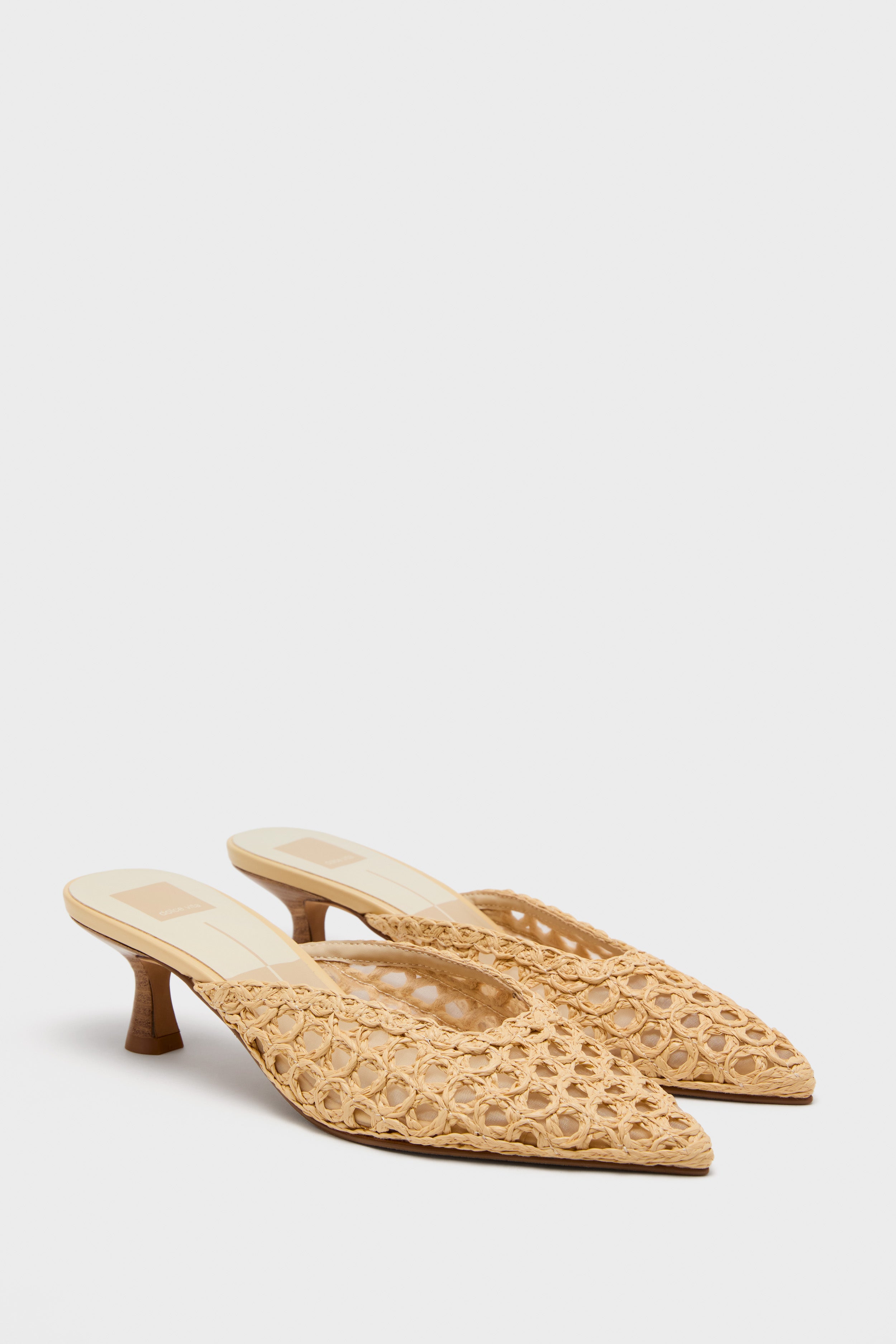 Natural Cleo Loop Heels | Dolce Vita