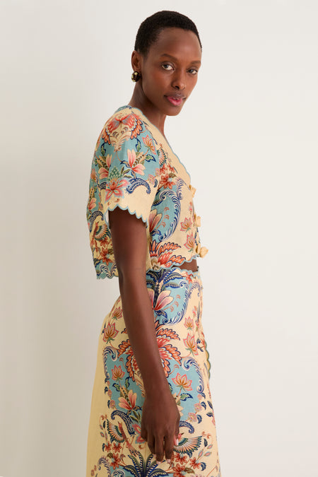 Boho Beauty Butter Short Sleeve Top