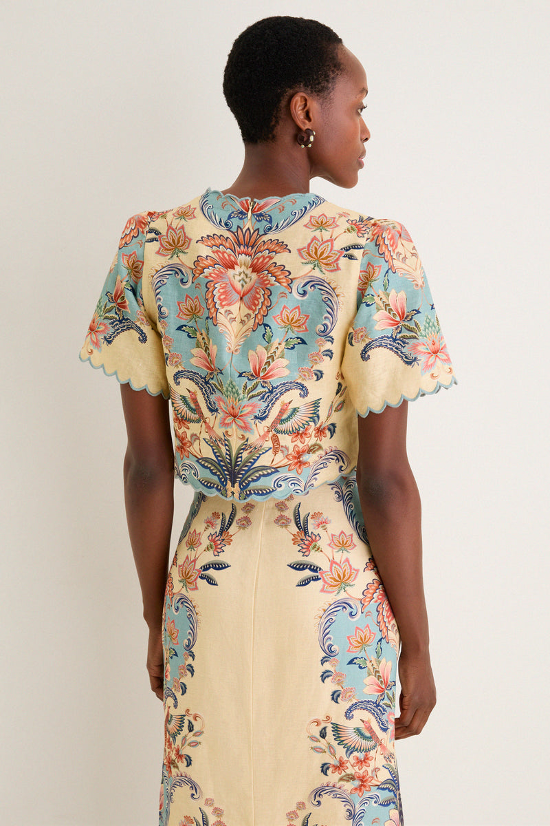 Boho Beauty Butter Short Sleeve Top