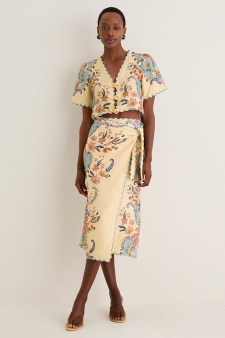 Boho Beauty Butter Short Sleeve Top