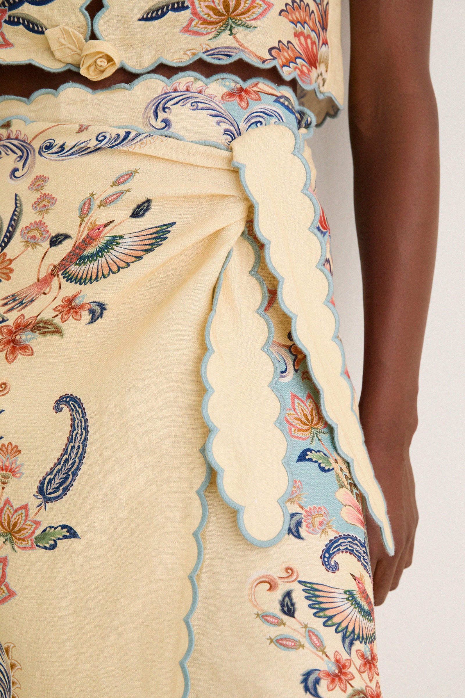 Boho Beauty Butter Midi Skirt
