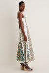 Fruit Beauty Off-White Maxi Dress