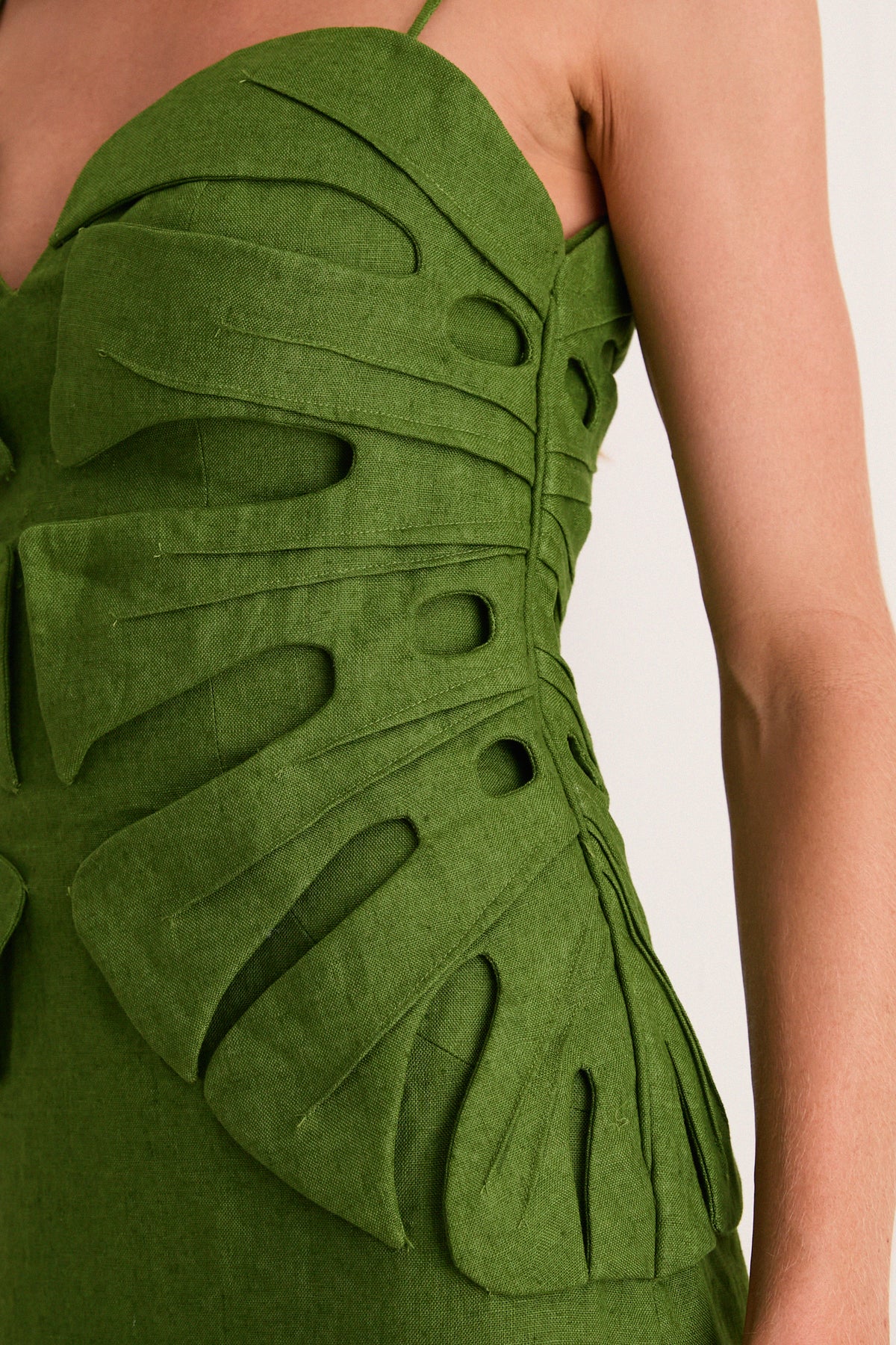 Maxileaf Green Monstera Leaf Maxi Dress | Farm Rio