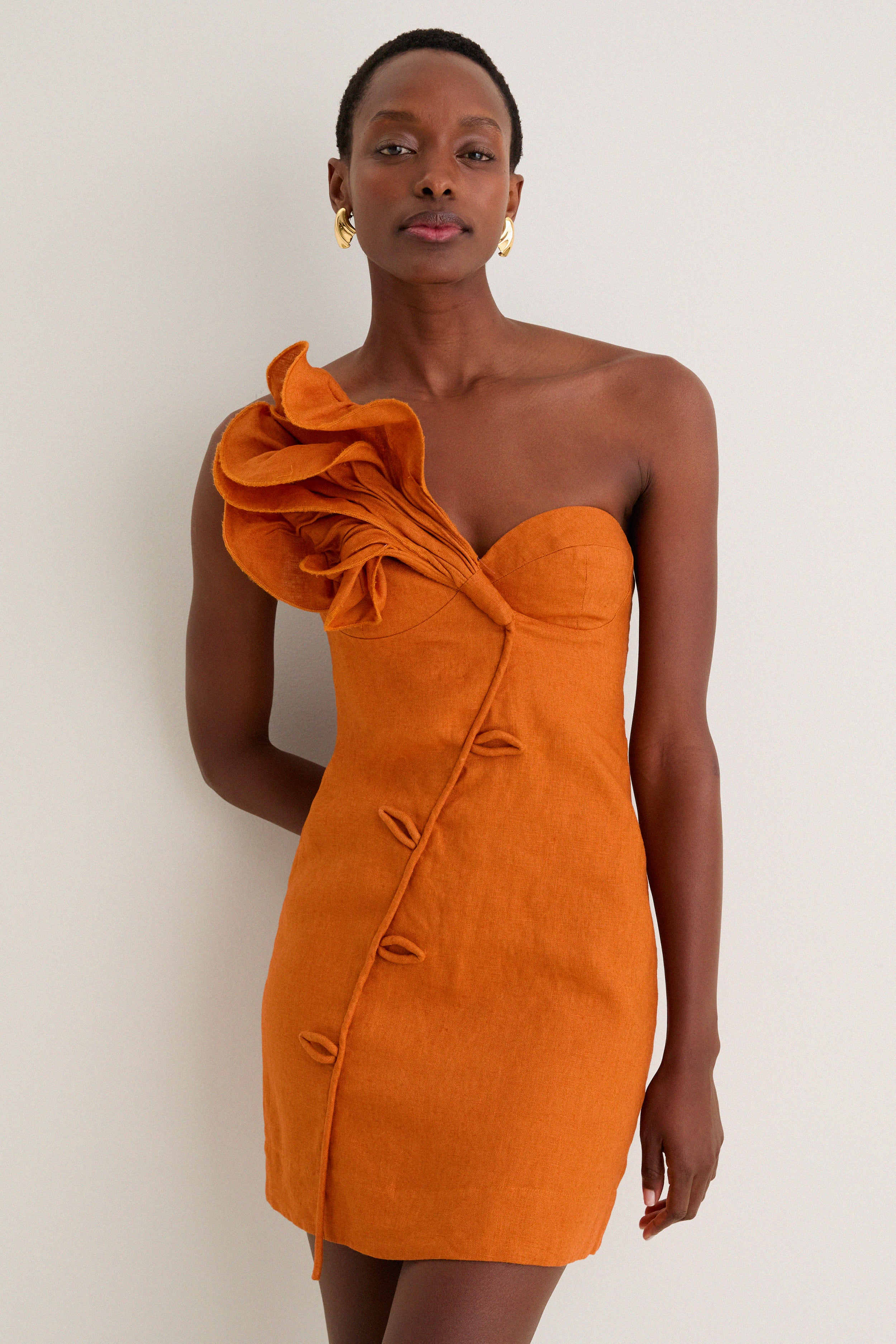 Orange Flower Mini Dress | Farm Rio
