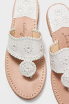 White Jacks Flat Sandals