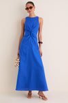 Cobalt Blue Vivian Maxi Dress