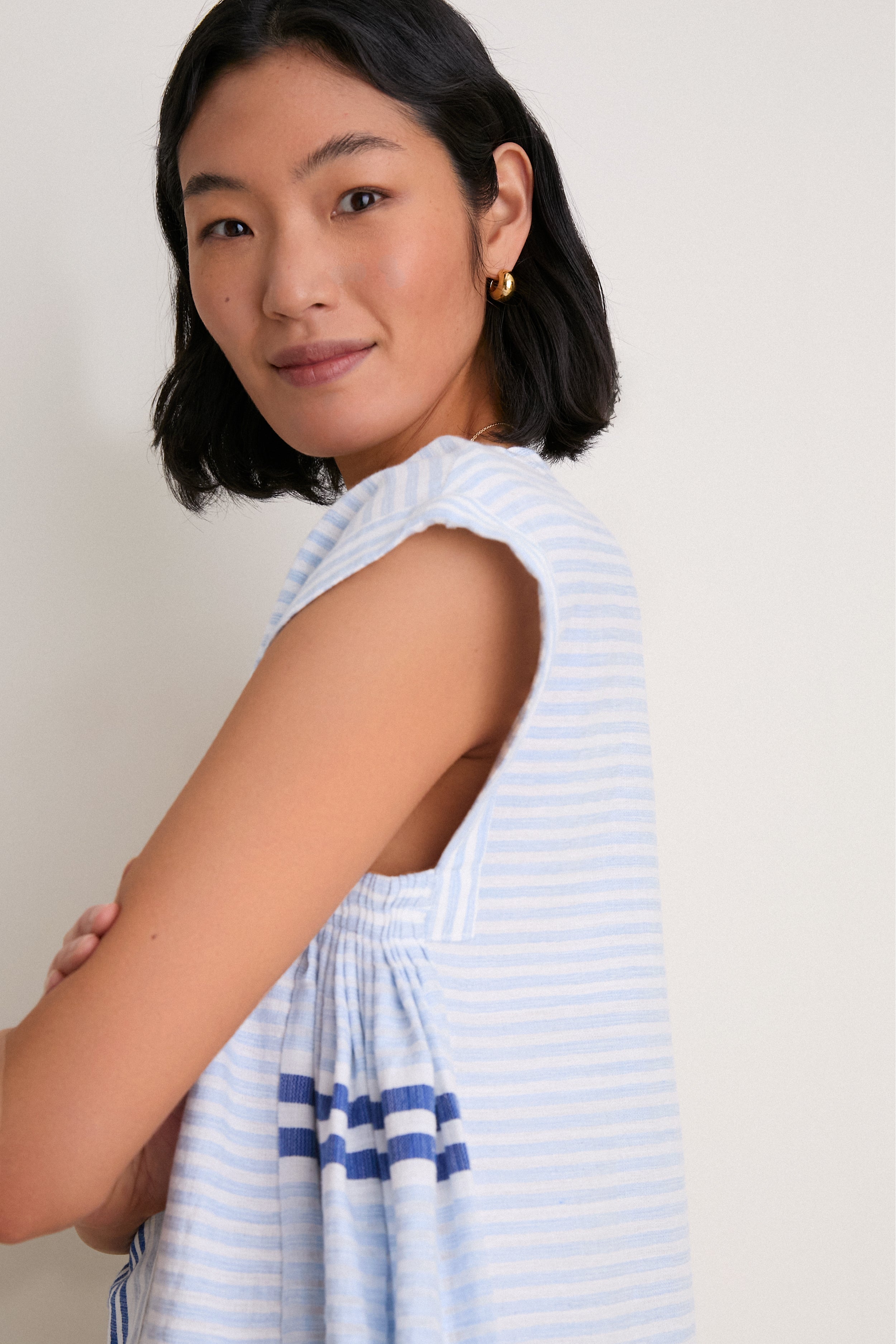 Exclusive Shemizi Blue Elina Caftan