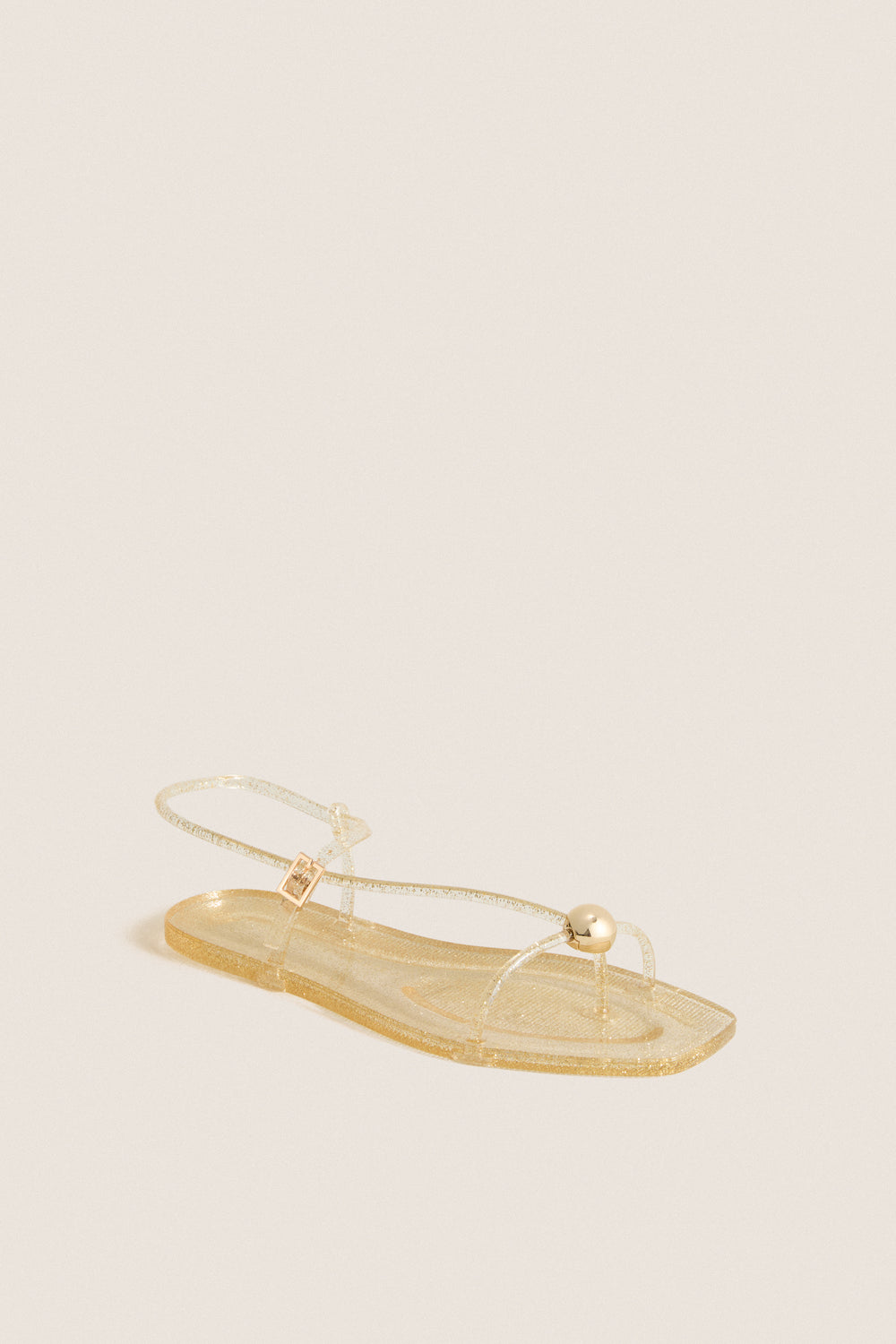 Champagne Dana Jelly Sandals