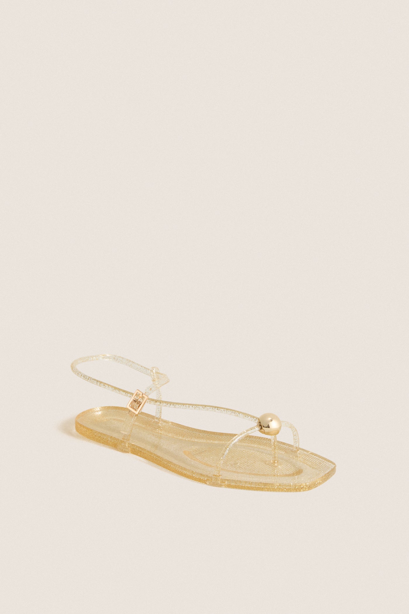 Champagne Dana Jelly Sandals