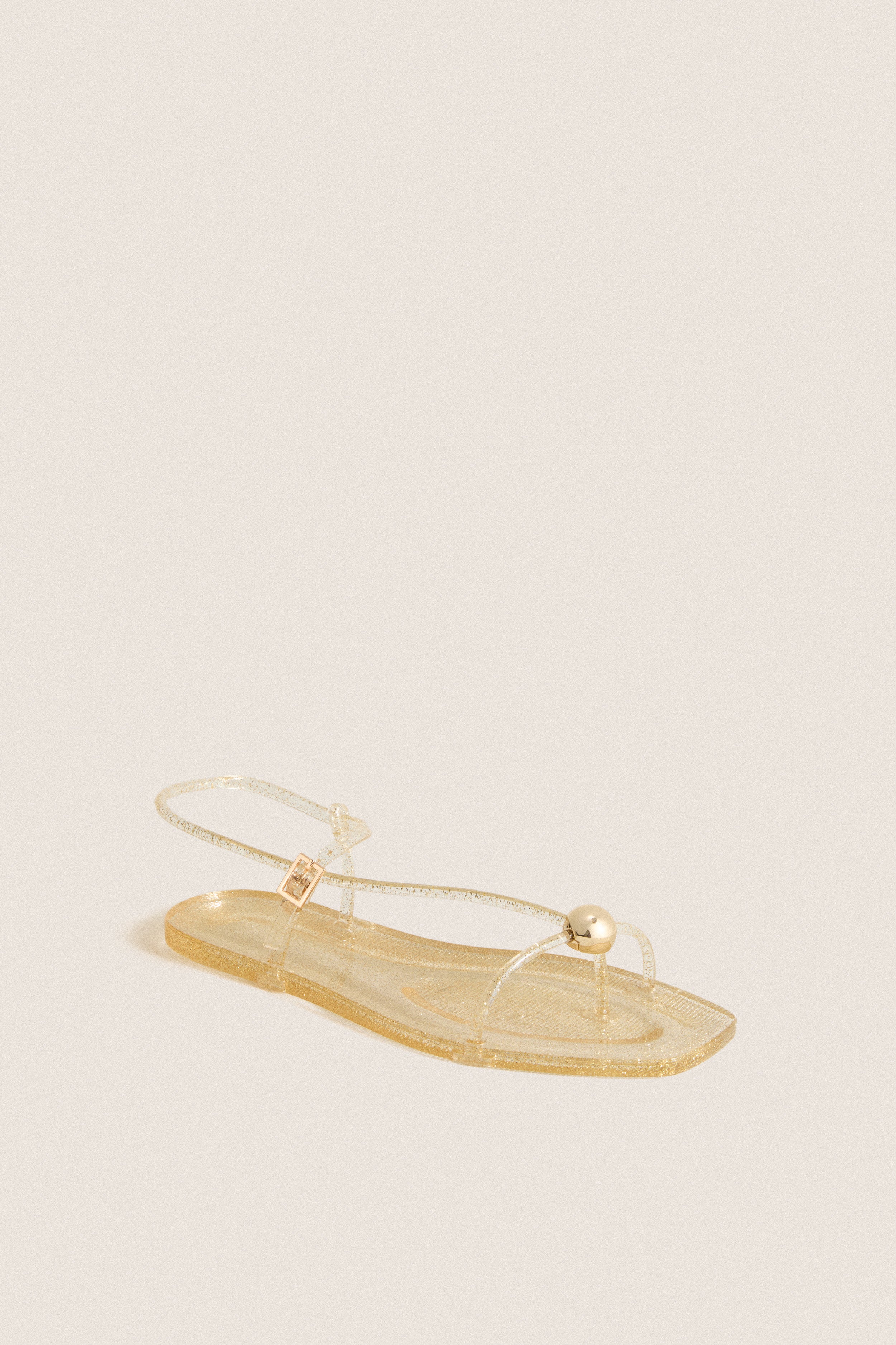 Champagne Dana Jelly Sandals