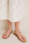 Champagne Dana Jelly Sandals