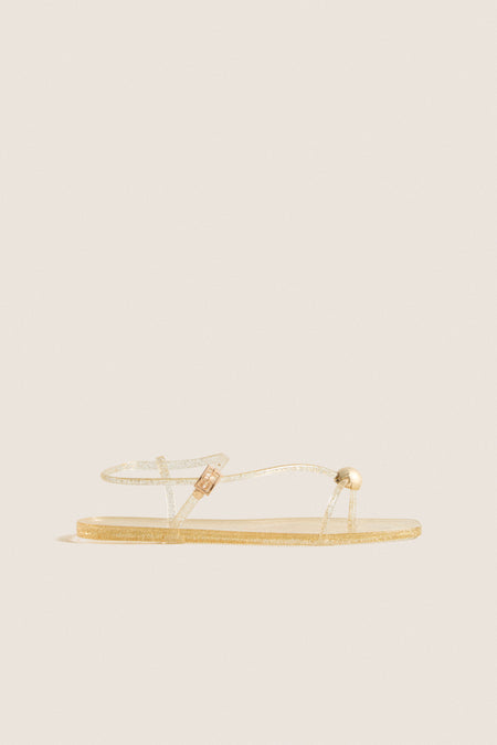 Champagne Dana Jelly Sandals