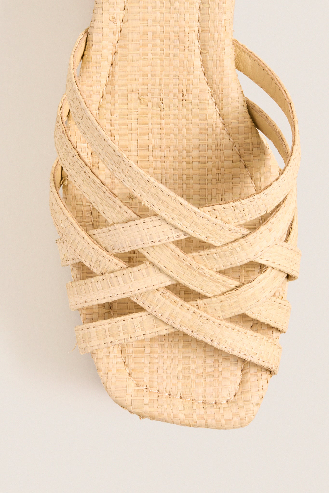 Natural Raffia Channing Platforms | Loeffler Randall