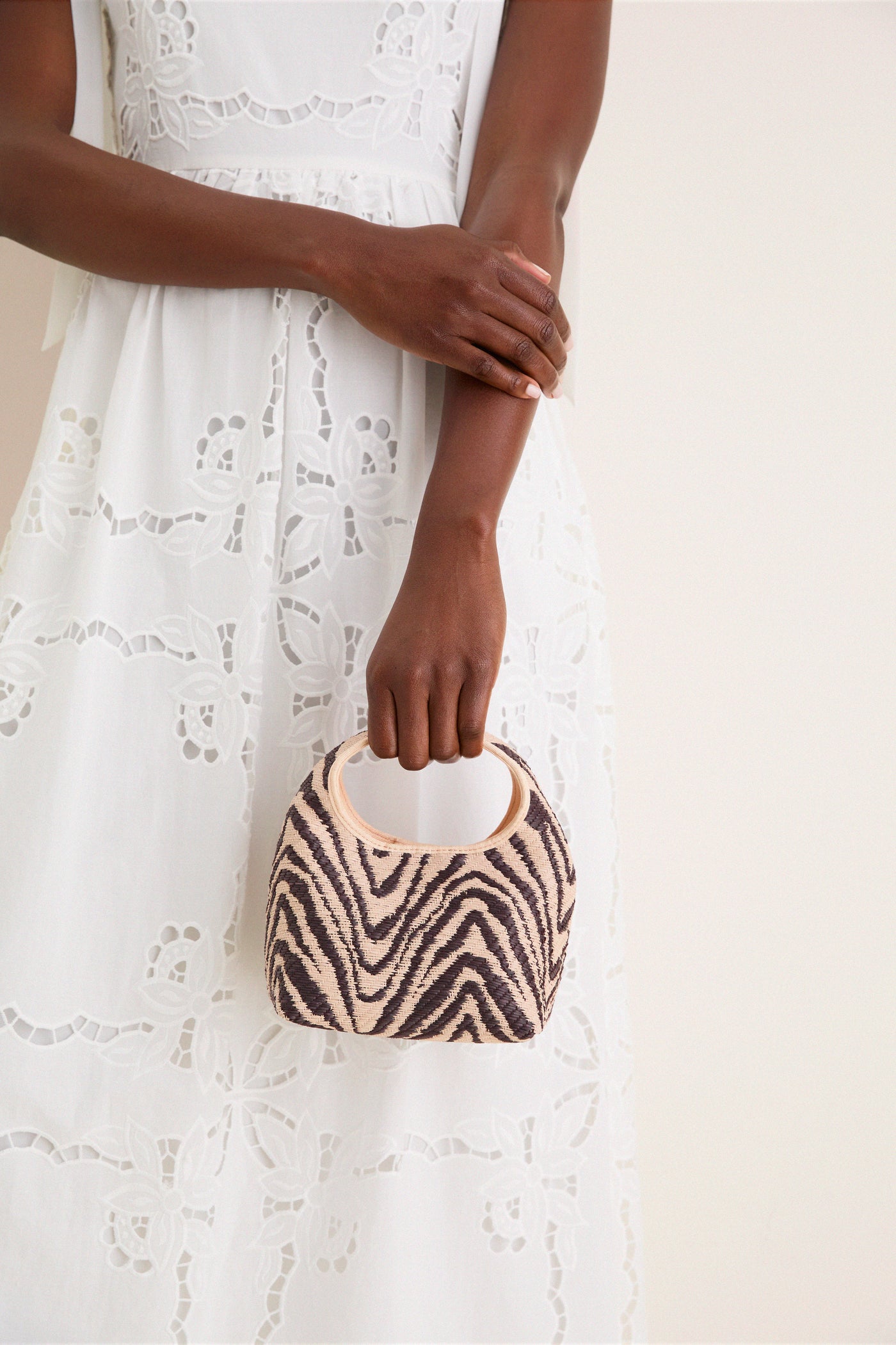 Vintage Zebra Kenzie Bag