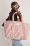 Brown Gingham Dina Tote