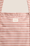 Brown Gingham Dina Tote