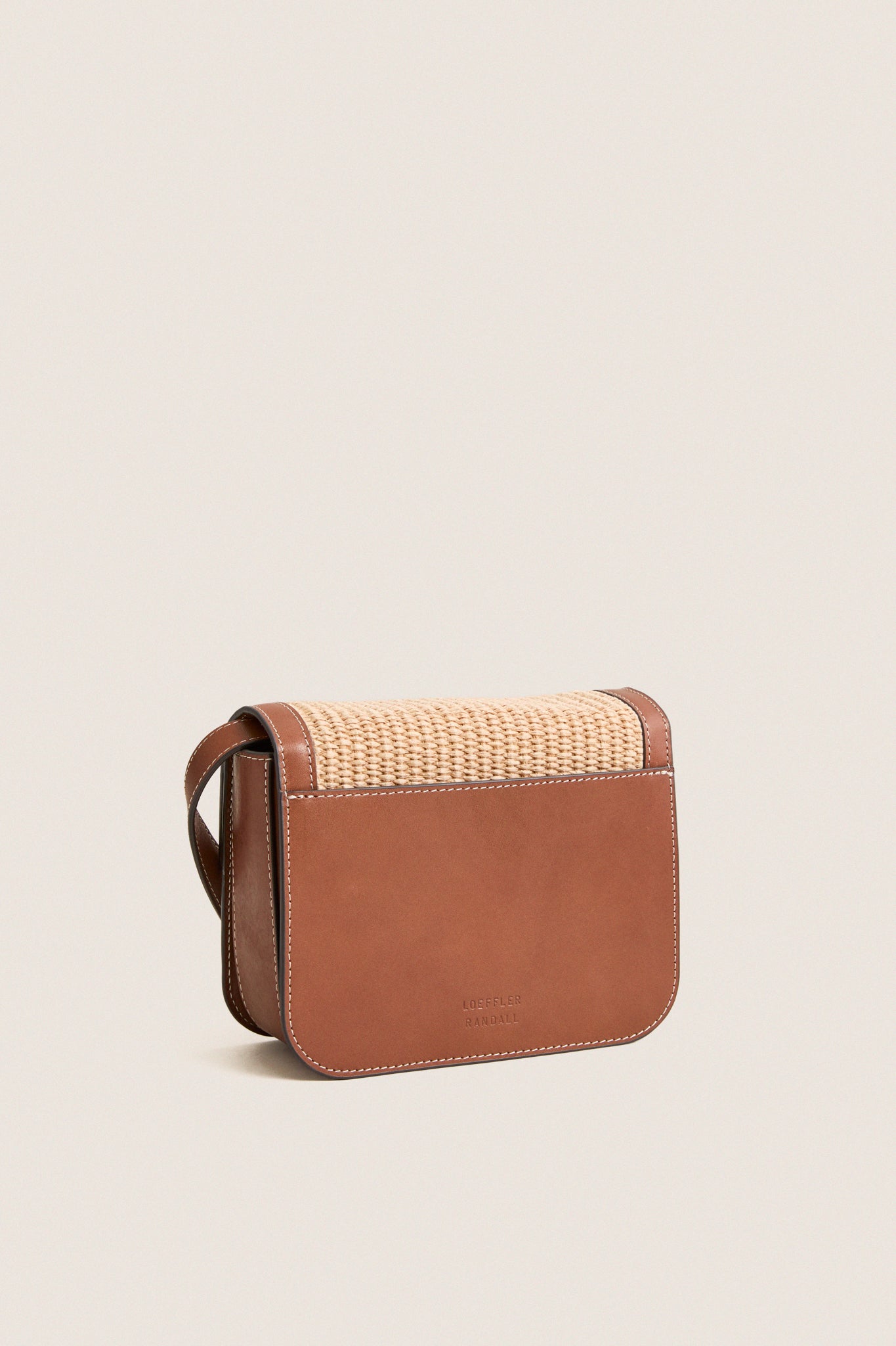 Natural Straw Desi Crossbody Bag