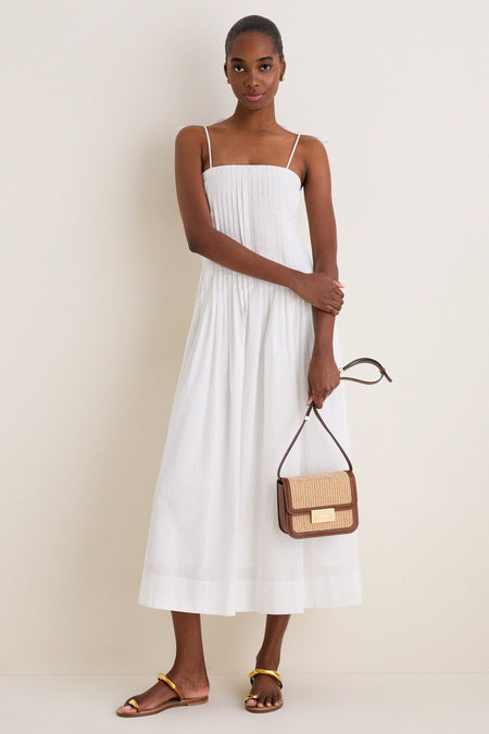 Natural Straw Desi Crossbody Bag