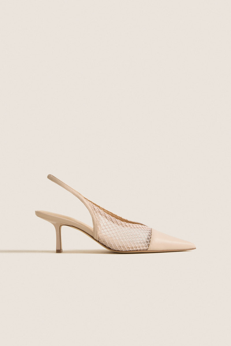 Light Natural Gipsi Heels