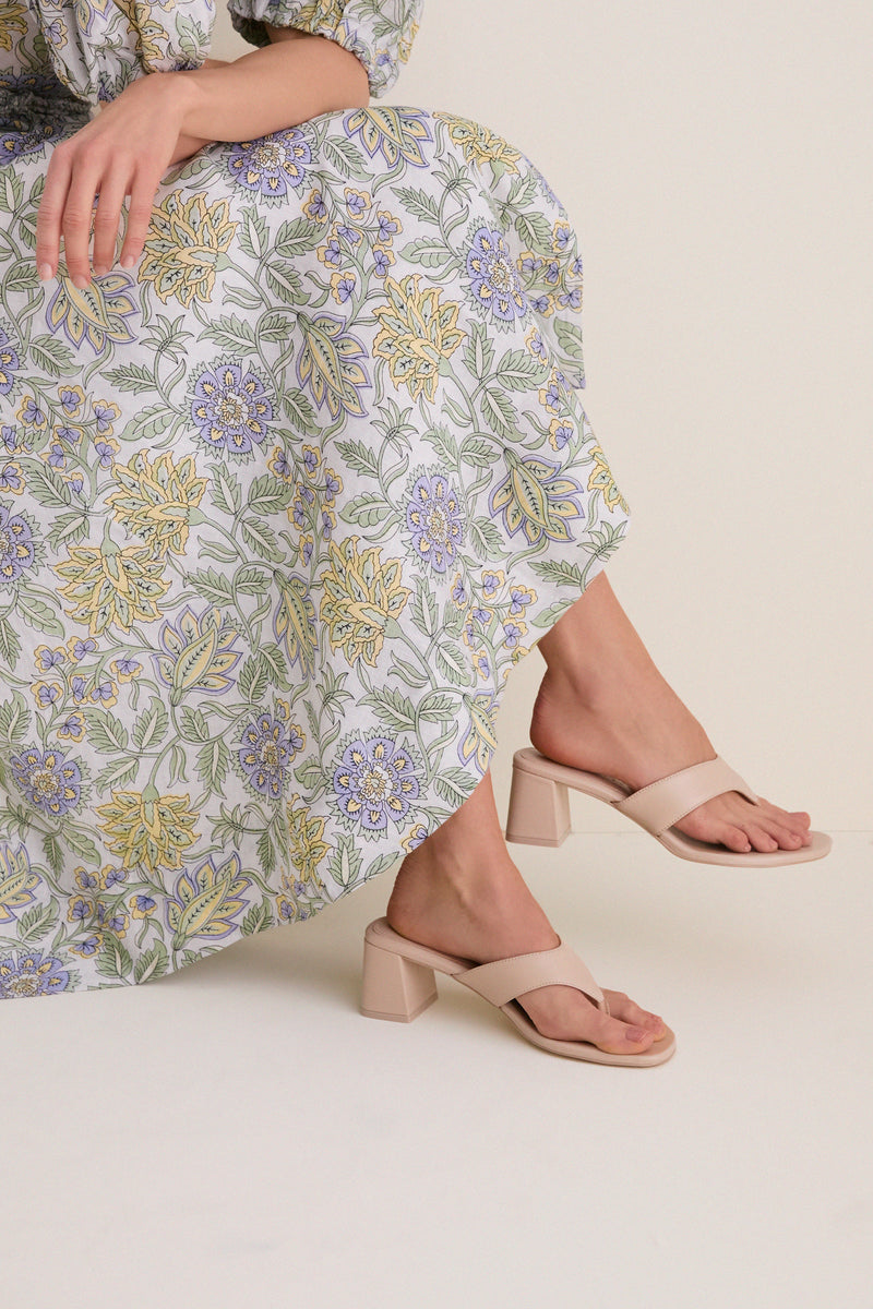 Light Natural Arcee Heels