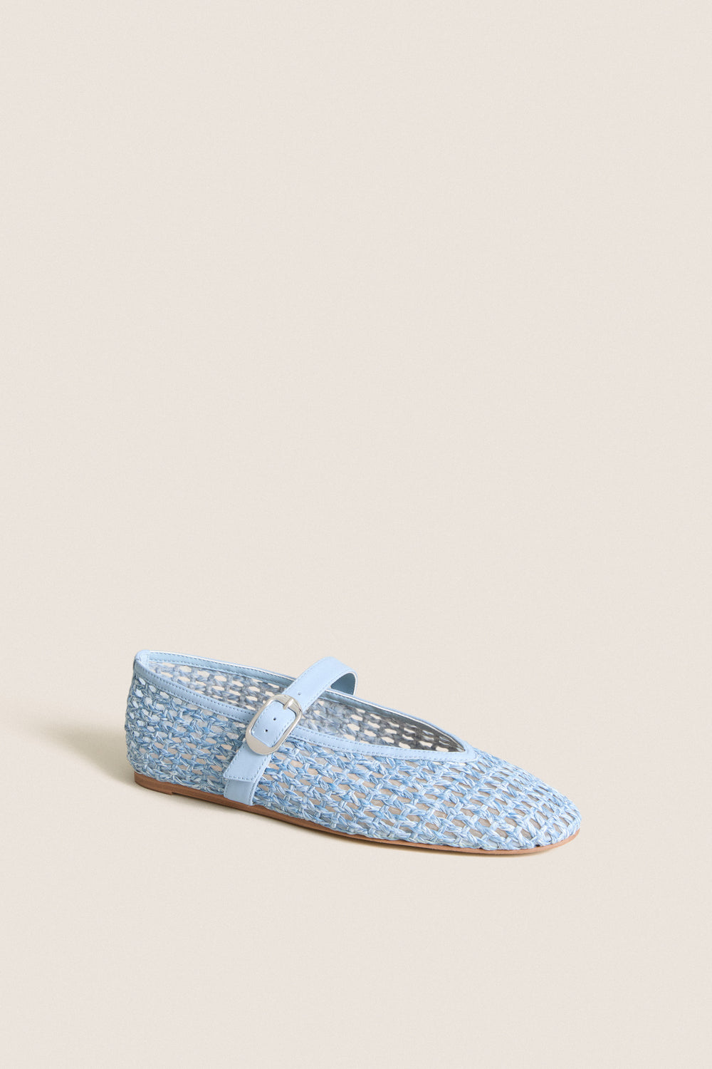 baby blue dress shoes Light Blue Godea Flats