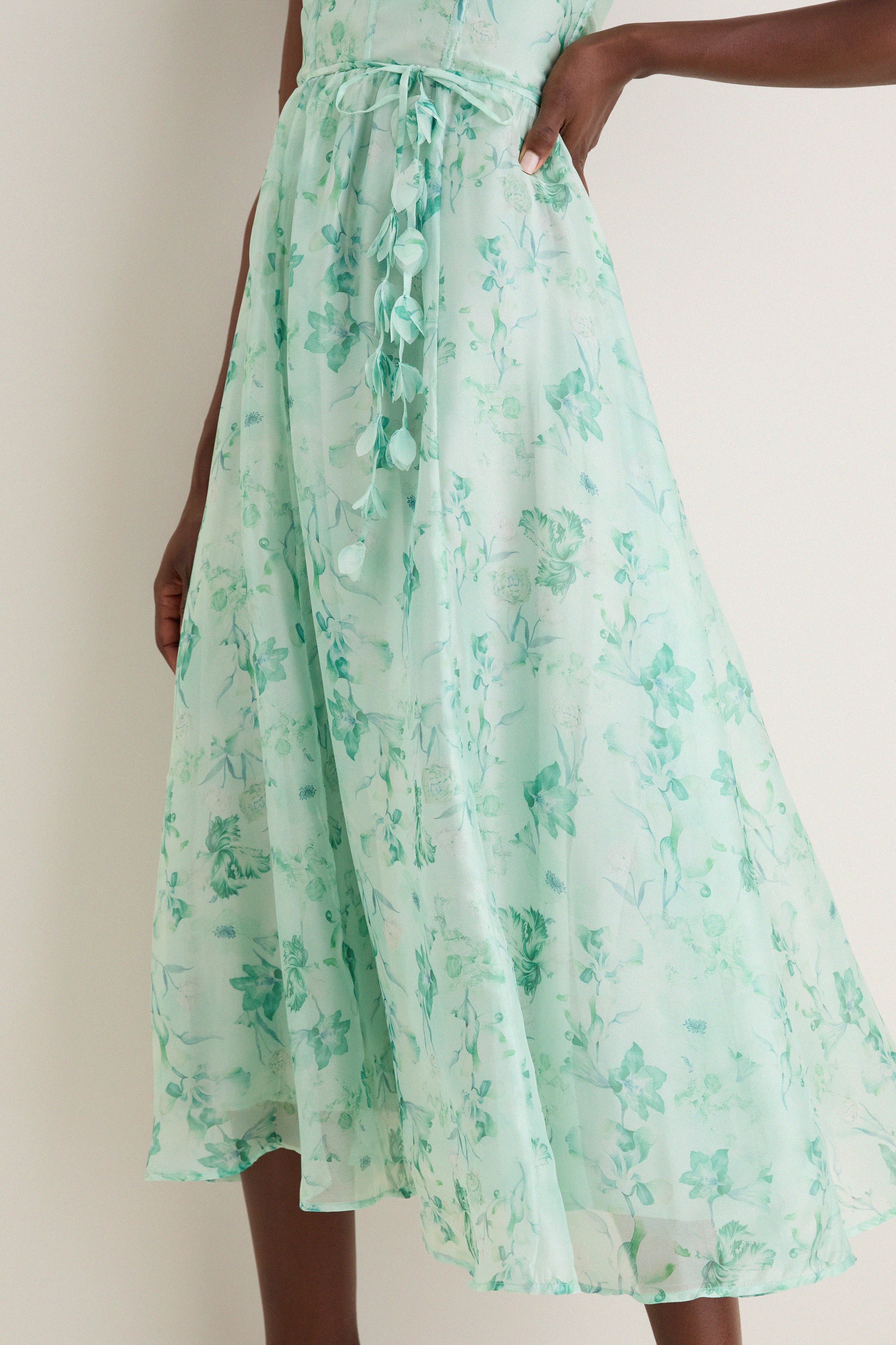 ASTR the Label Halcyon Dress in Green - Size S ASTR the Label Halcyon Dress in Green - Size S