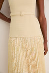 Yellow Caitlin Midi Dress