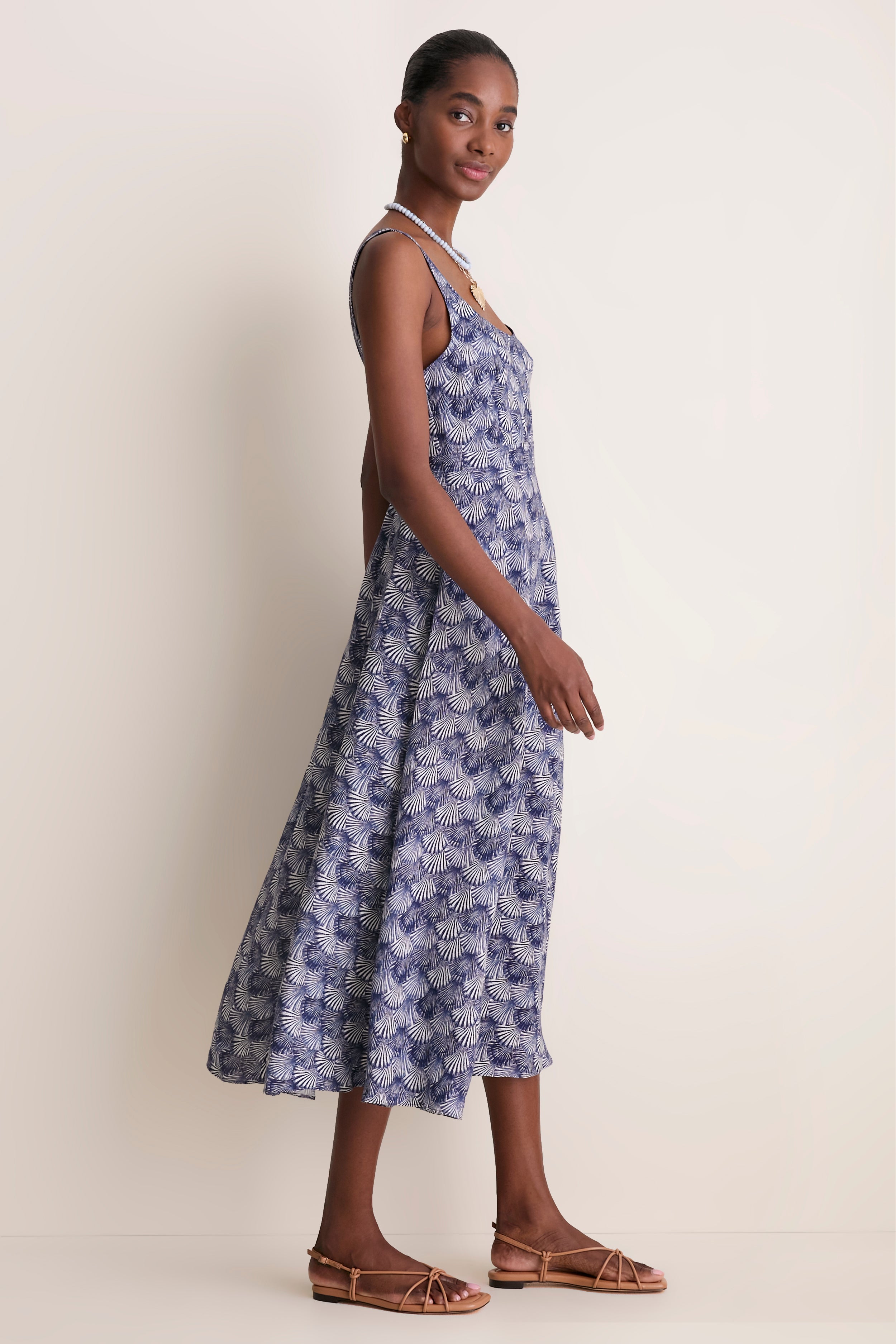Midnight Sleeveless Maxi Dress | La Ligne