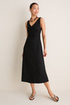 Black Sleeveless Juniper Dress