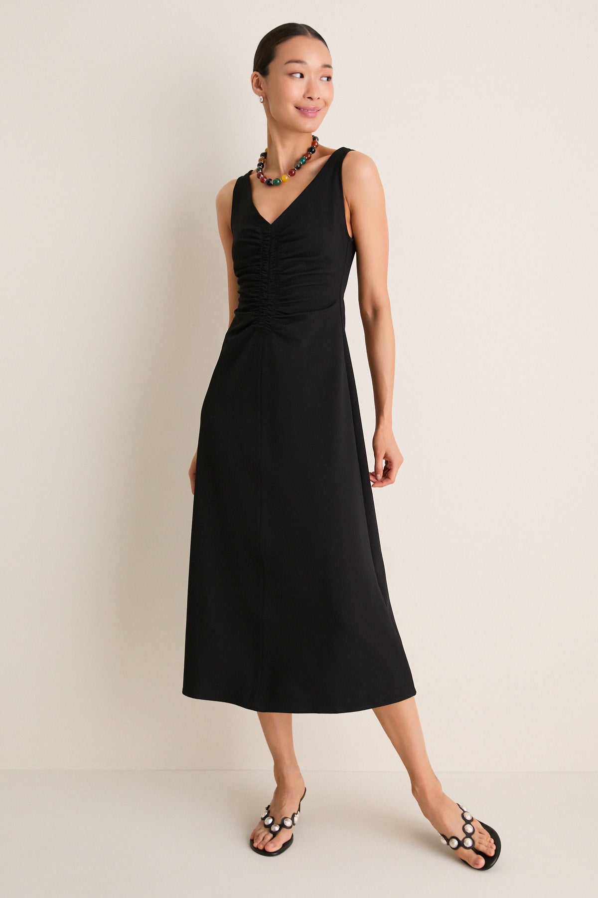Black Sleeveless Juniper Dress