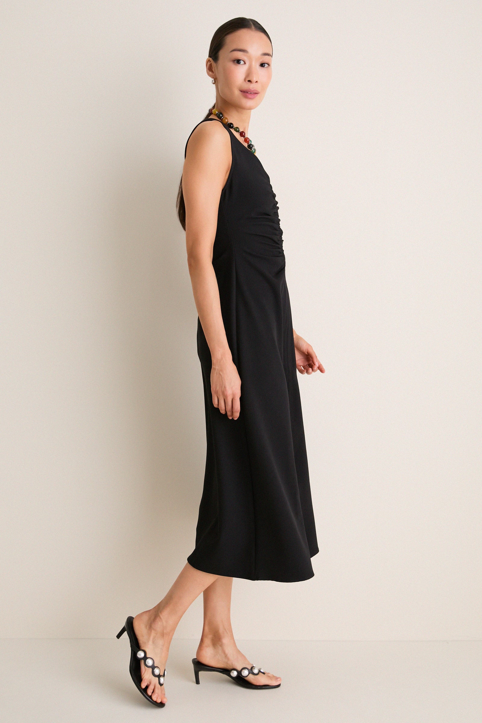 Black Sleeveless Juniper Dress