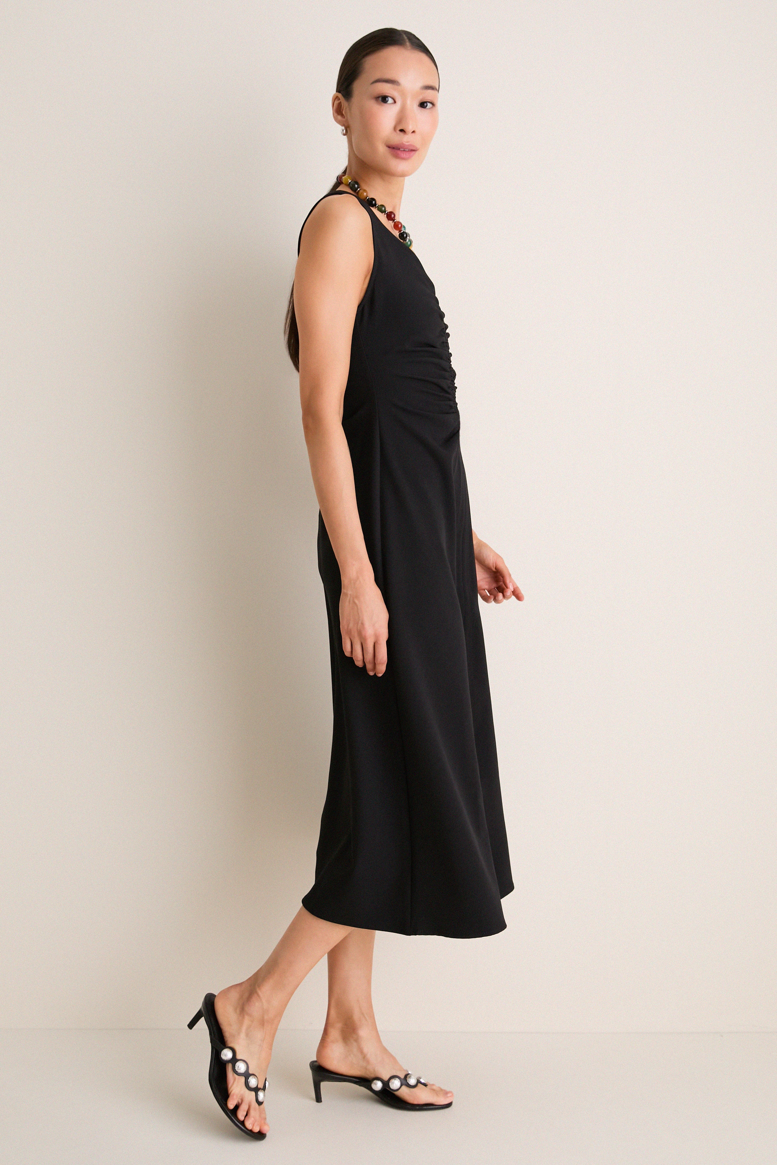 Black Sleeveless Juniper Dress